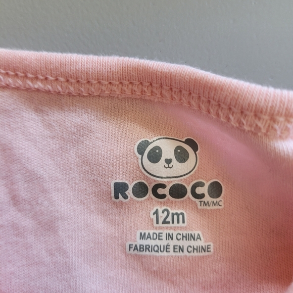Rococo Sand Pink Koala Bodysuit - Picture 3 of 3